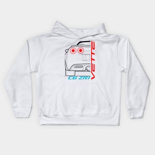 Vette C6 ZR1 Kids Hoodie